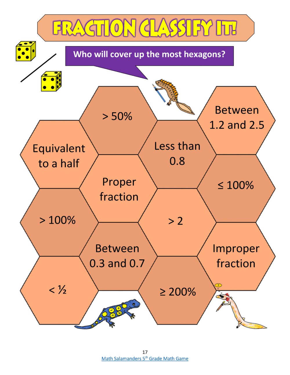 Math Fraction Games