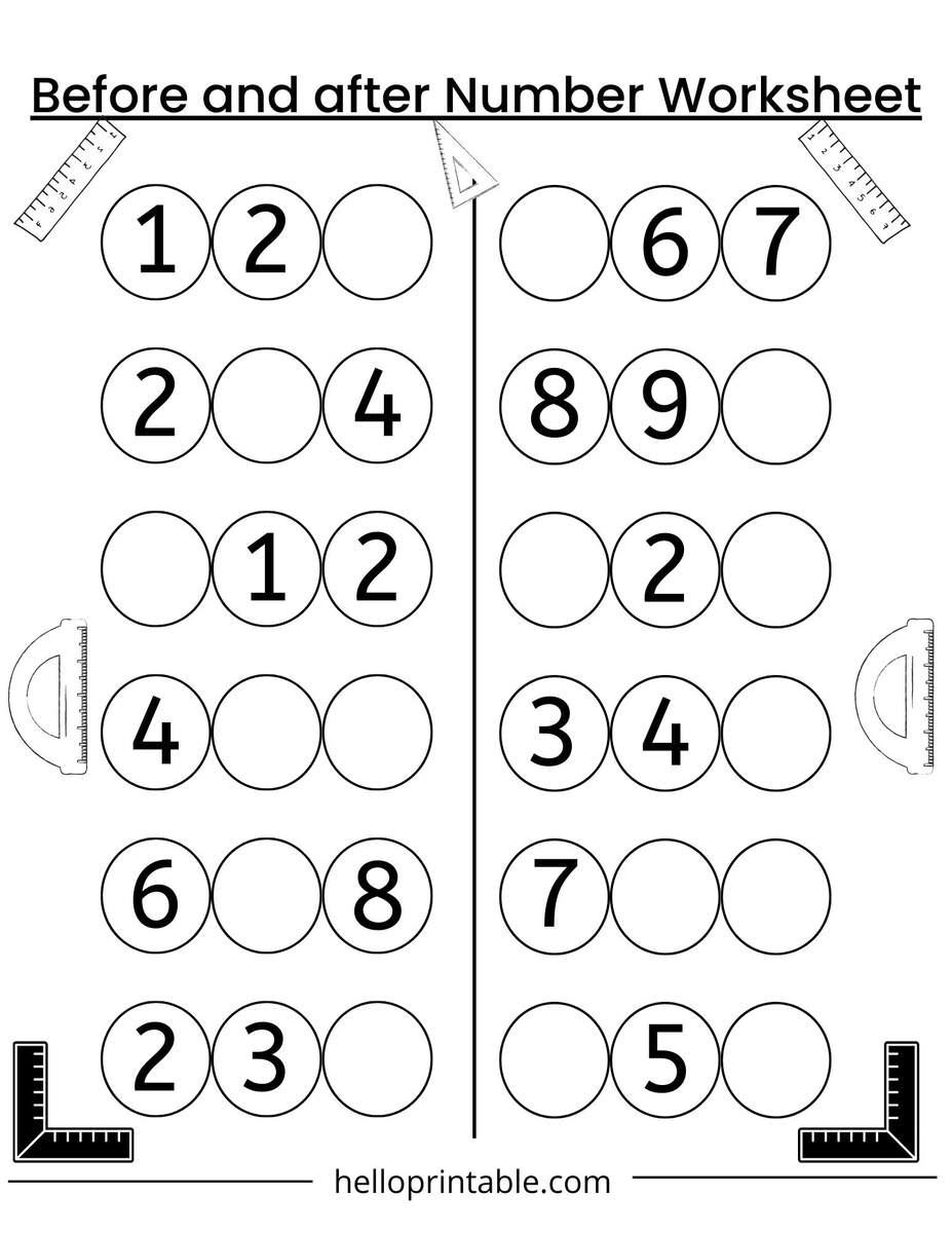 Addition Math Worksheets For Kindergarten