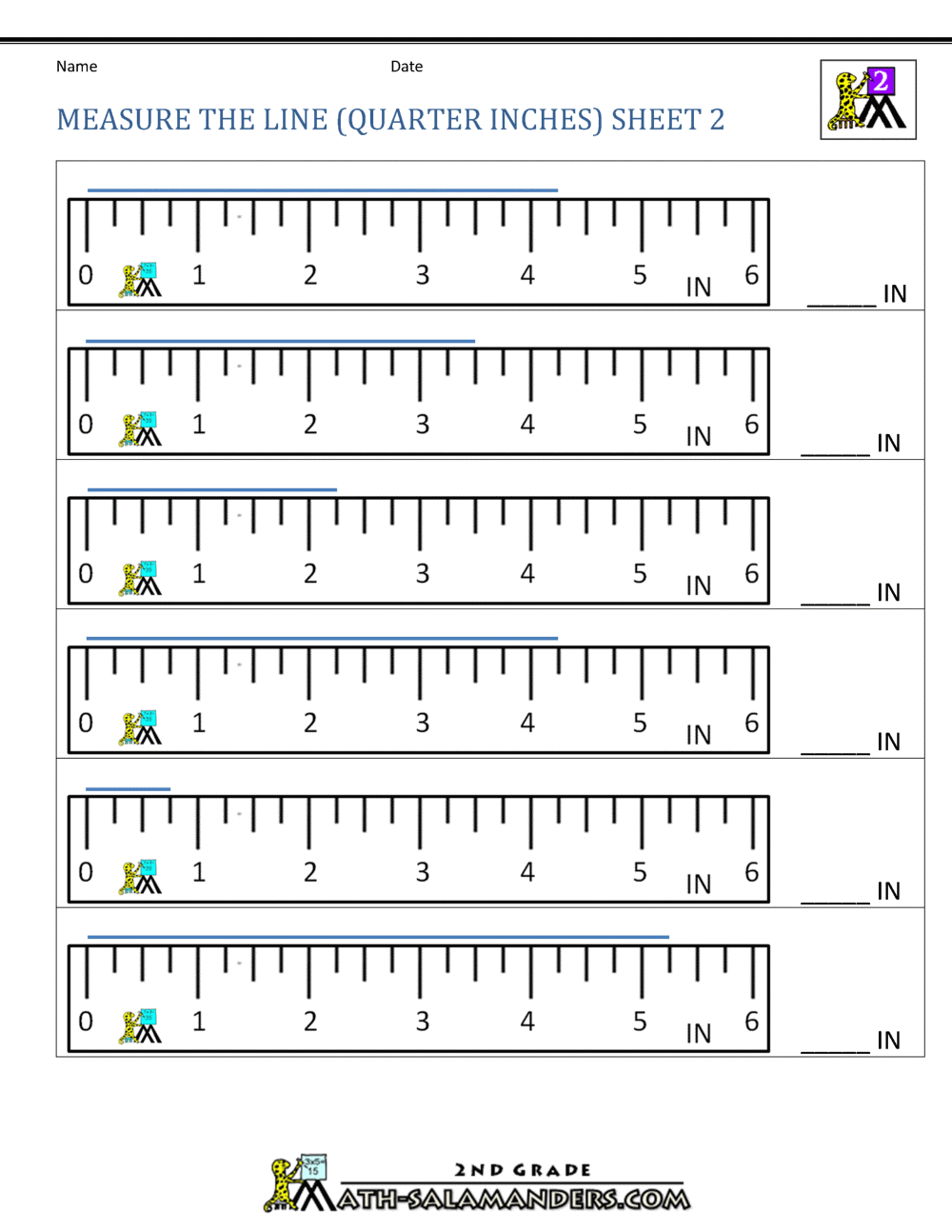 Measurement Math Worksheets Measuring Length Worksheets Library