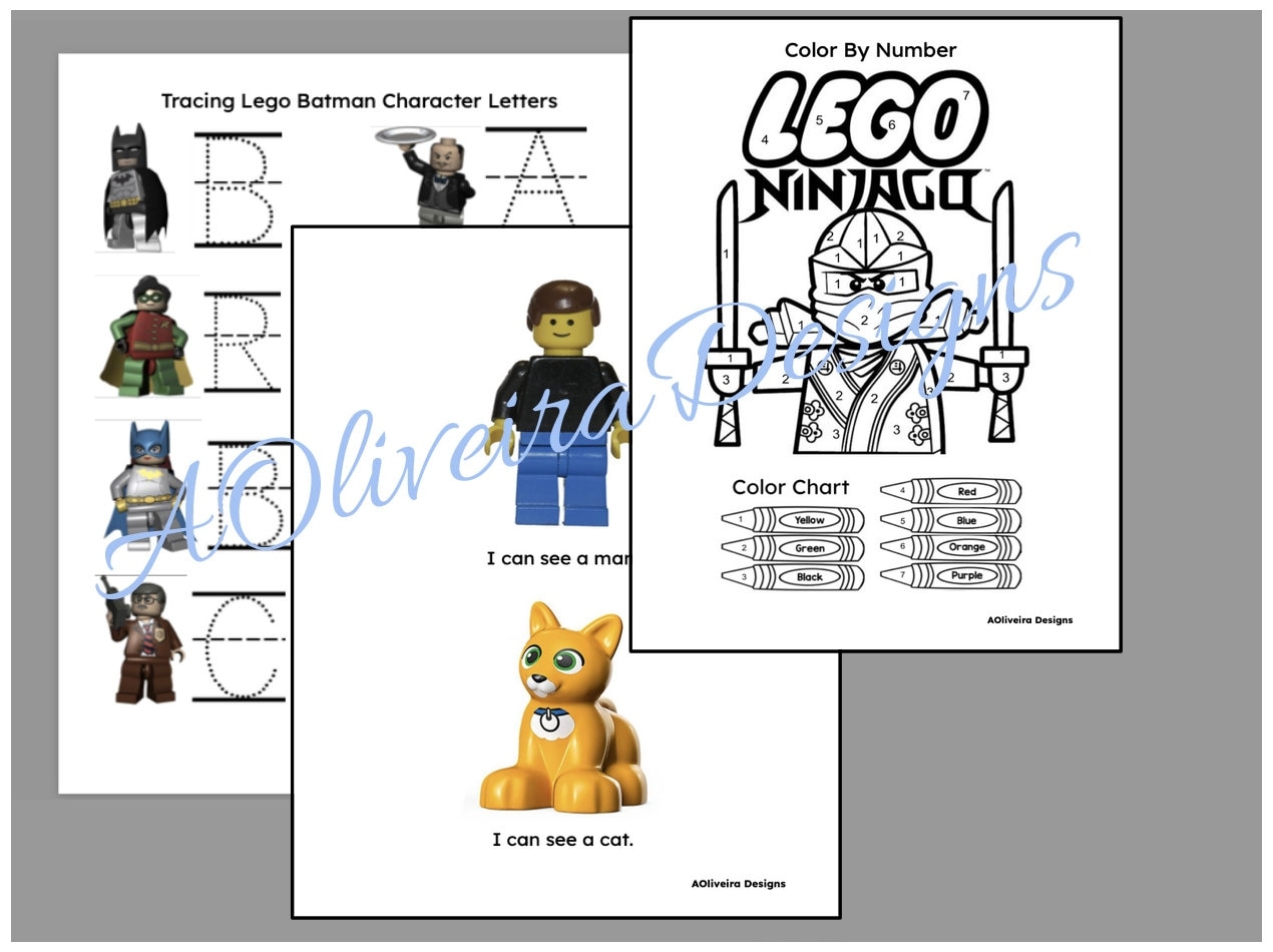Minifigure Superhero Themed Printable Worksheets And Stories For Kindergarten And Preschool Tracing Colors Math Reading Sight Words Etsy Minifigure Superhero Themed Printable Worksheets And Stories For Kindergarten And Preschool Tracing Colors Math Reading Sight Words Etsy