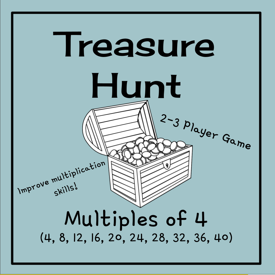 Multiples Of 3 Treasure Hunt Card Game Classful Multiples Of 3 Treasure Hunt Card Game Classful
