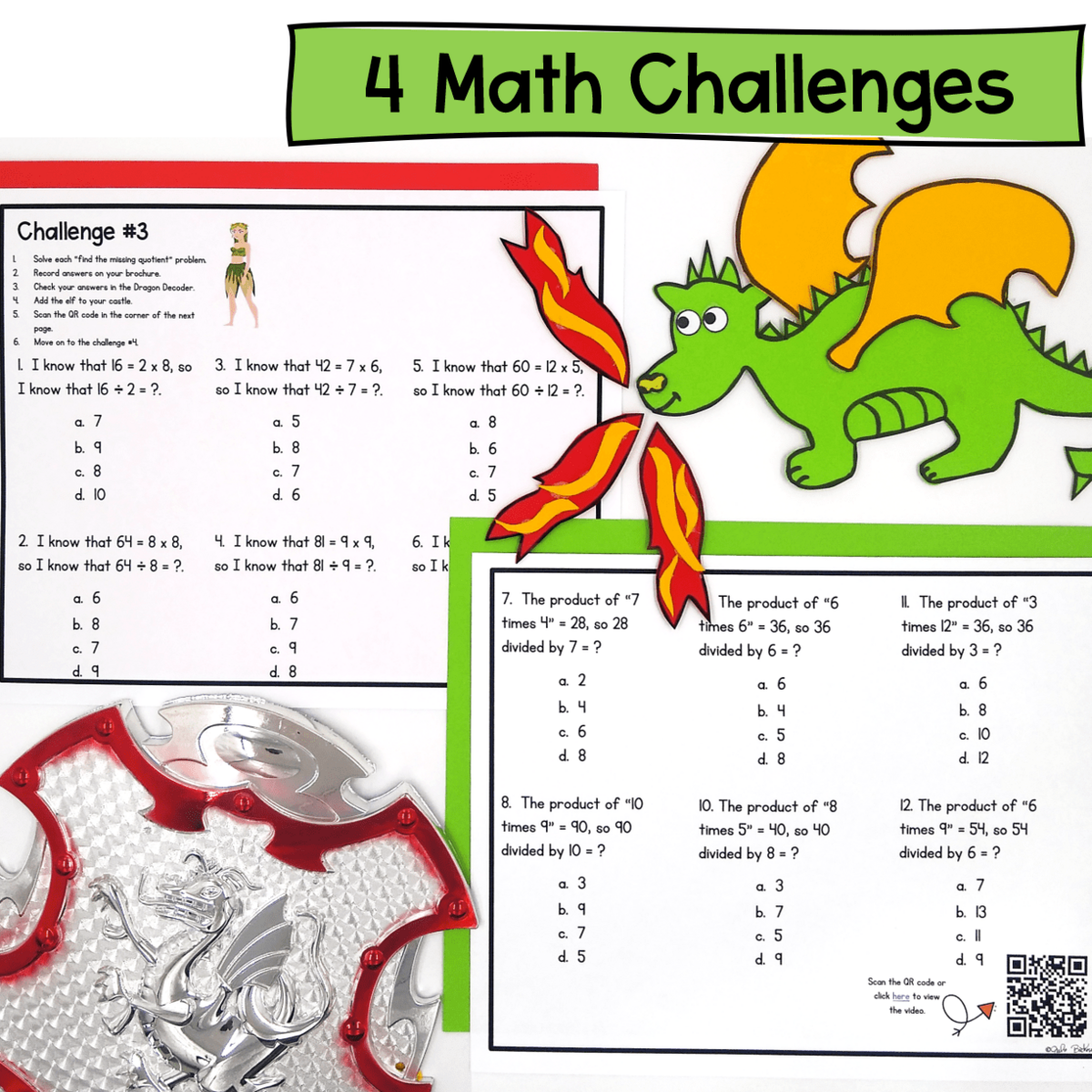 Multiplication Division 3rd Grade Math Escape Room MagiCore Multiplication Division 3rd Grade Math Escape Room MagiCore