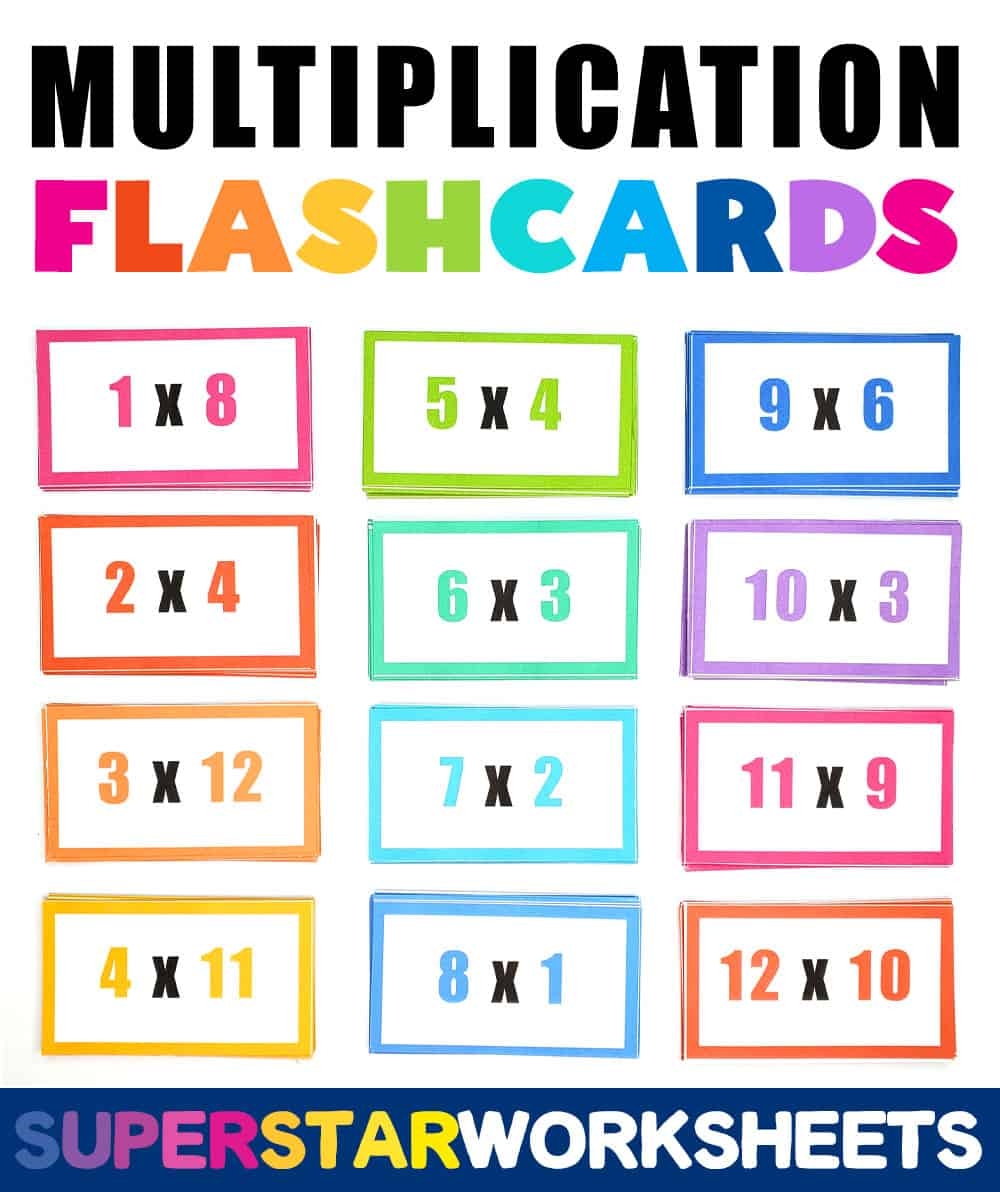 Multiplication Flashcards Superstar Worksheets Math Pop It Addition And Subtraction Flash Cards Math Games
