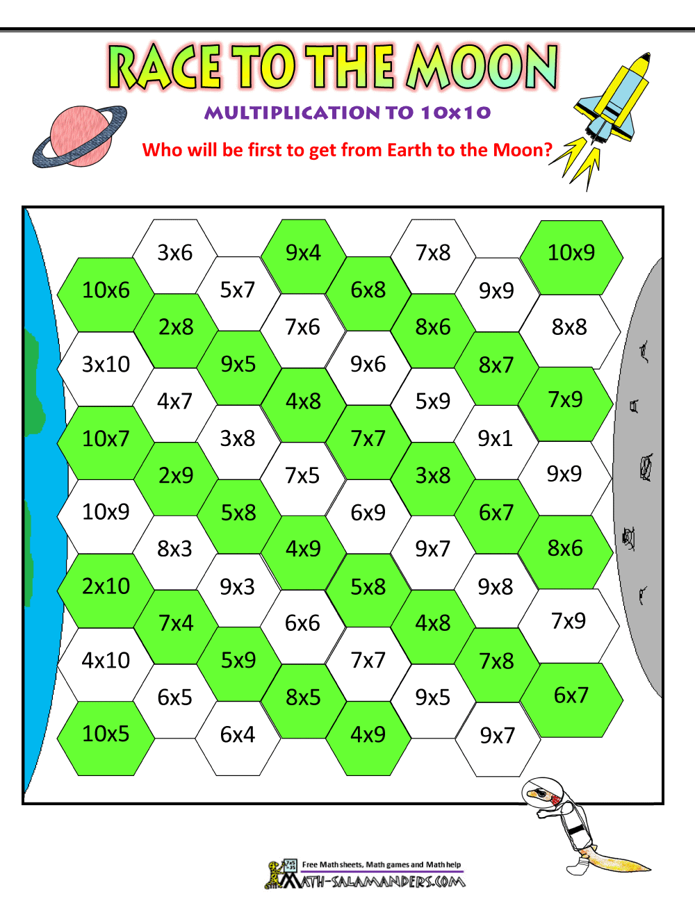 Multiplication Math Games Multiplication Math Games