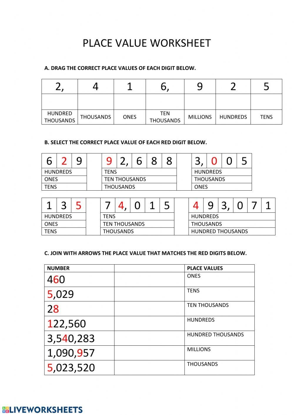 Place Value Worksheets By Tutorvista Team Issuu Worksheets Library Place Value Worksheets By Tutorvista Team Issuu Worksheets Library