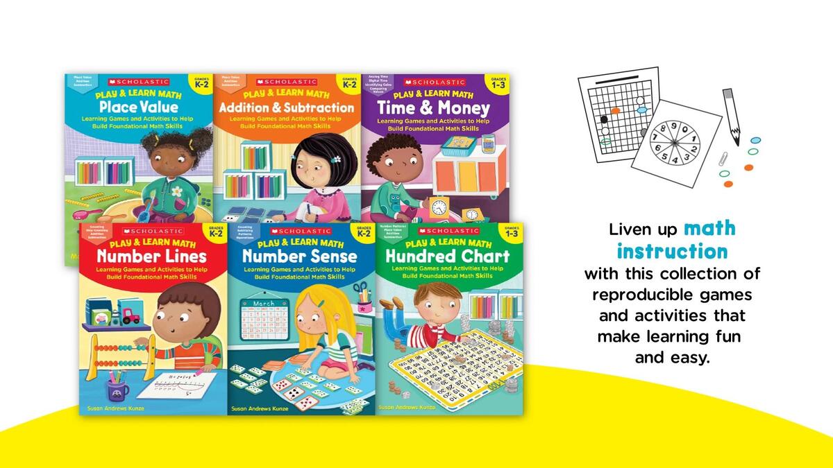 Play Learn Math Hundred Chart By Susan Kunze Scholastic Education Play Learn Math Hundred Chart By Susan Kunze Scholastic Education