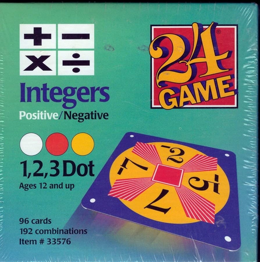 Prime Club Math Game 24 GAME Addition And Subtraction 48 Cards Import It All Double Digits Printable