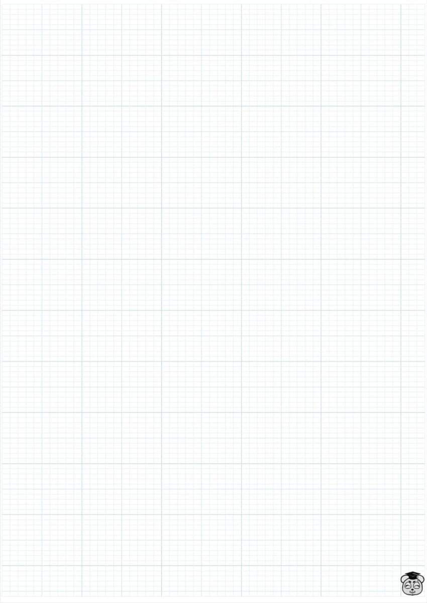 Printable Blue 0 25cm Grid Paper For Science And Math Excellence Etsy