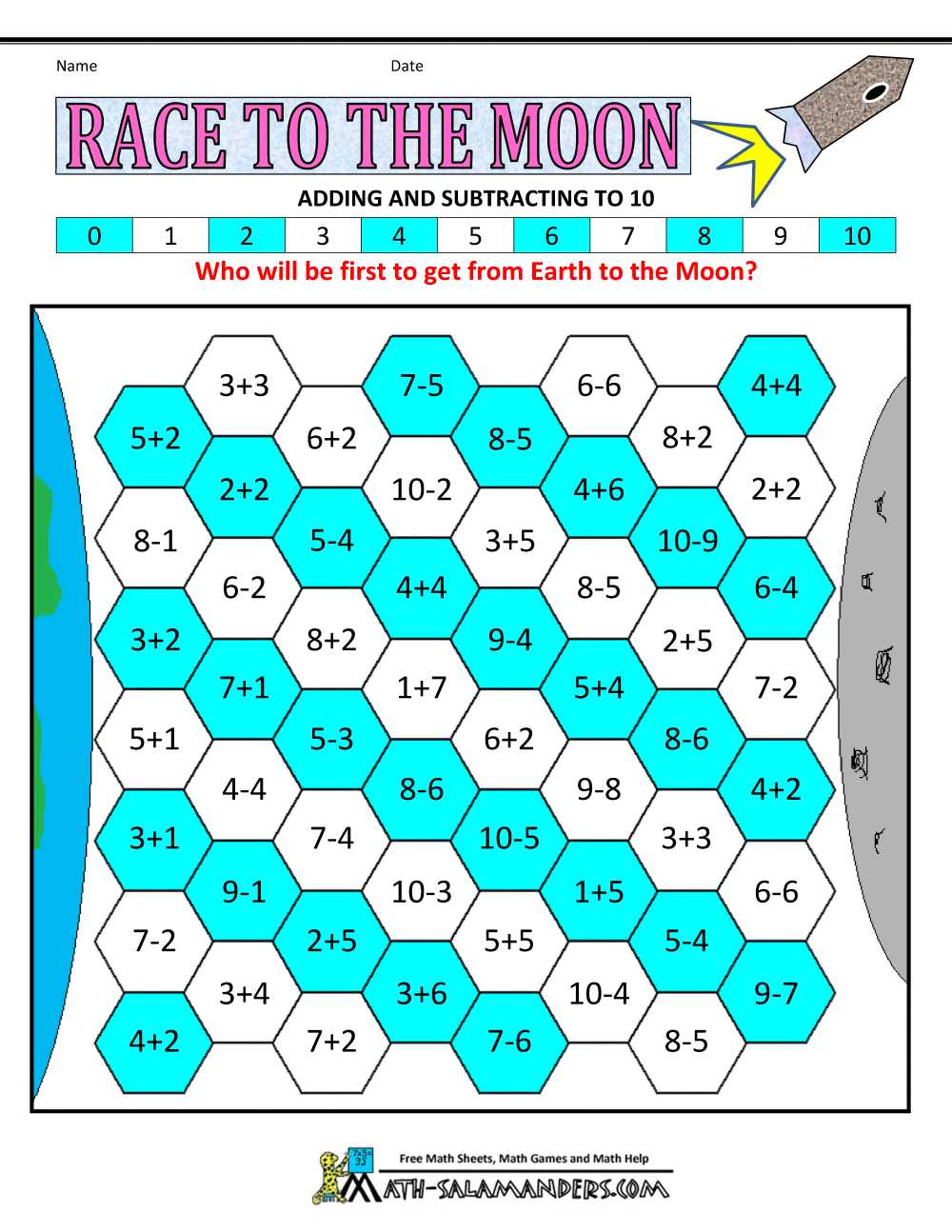 Printable Games Kindergarten Printable Party Favors
