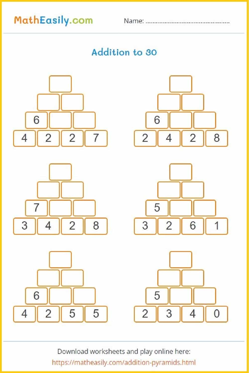 Printable Kindergarten Math Worksheets PDF Free Download Printable Kindergarten Math Worksheets PDF Free Download