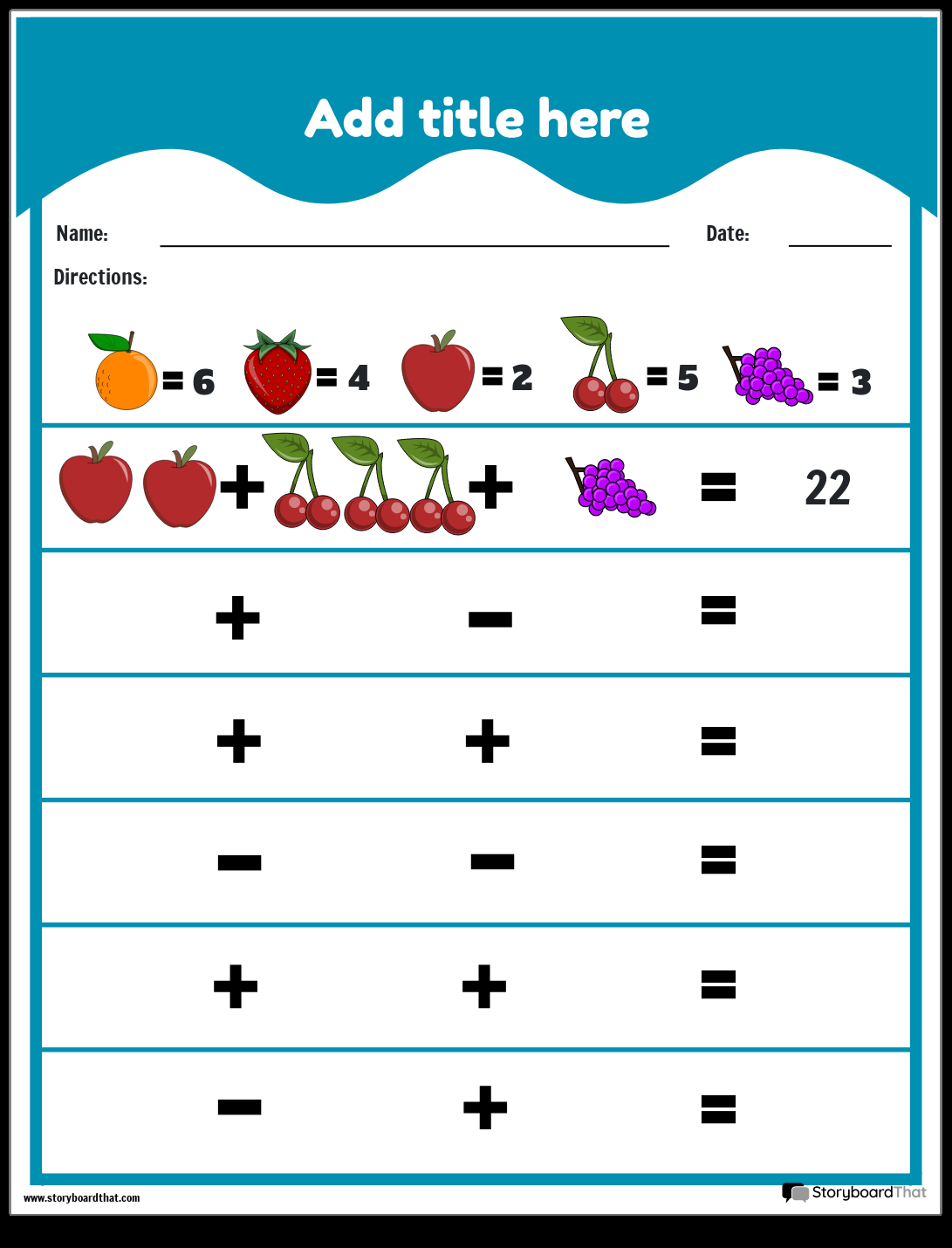 Printable Math Games Worksheets By Storyboard That In 2025