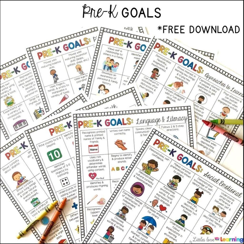 Printable Math Literacy Assessments For Preschool Pre K Printable Math Literacy Assessments For Preschool Pre K