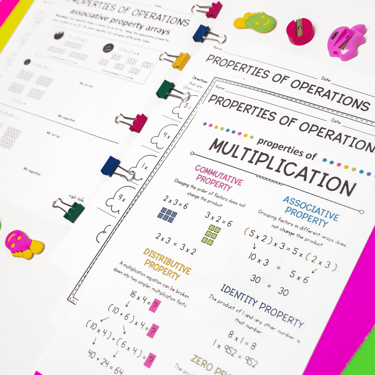 Properties Of Operations 3rd Grade Math 3 OA B 5 MagiCore