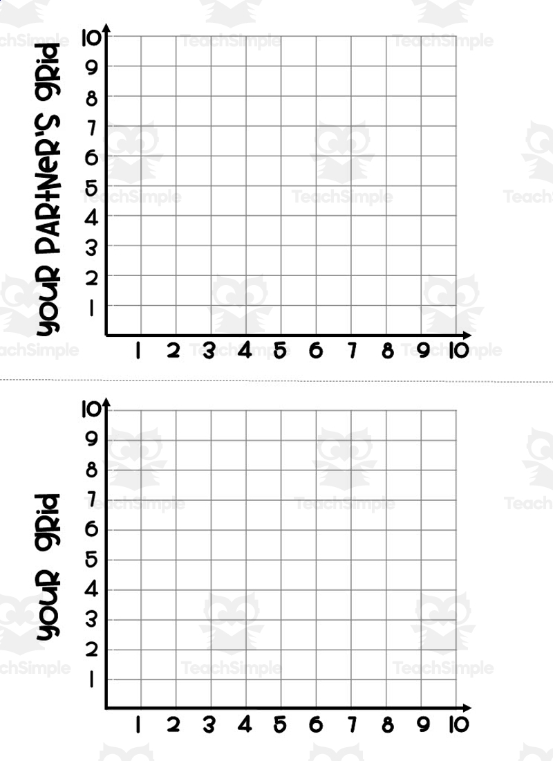 Quadrant Coordinate Plane Battleship By Teach Simple Quadrant Coordinate Plane Battleship By Teach Simple