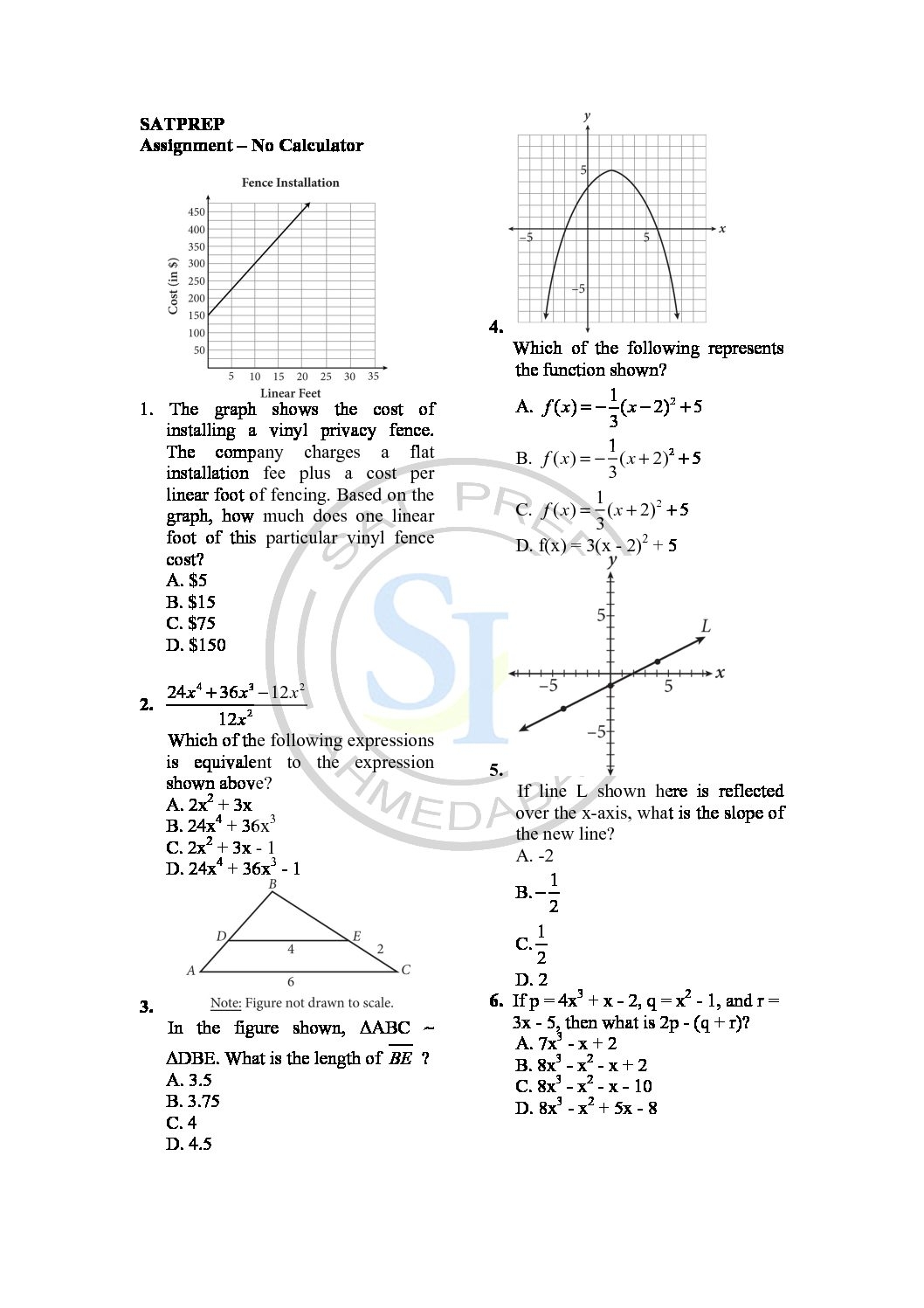 SAT Math Archives Page 19 Of 20 SAT PREP SAT Math Archives Page 19 Of 20 SAT PREP