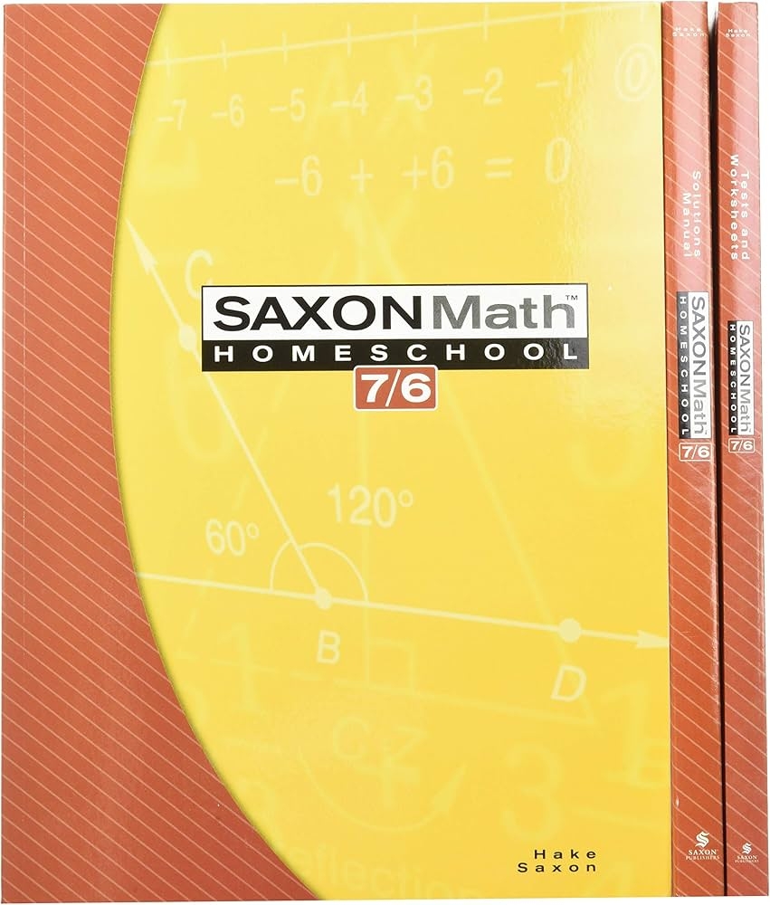 Saxon Math Homeschool 7 6 HAKE 9781591413493 Amazon Books
