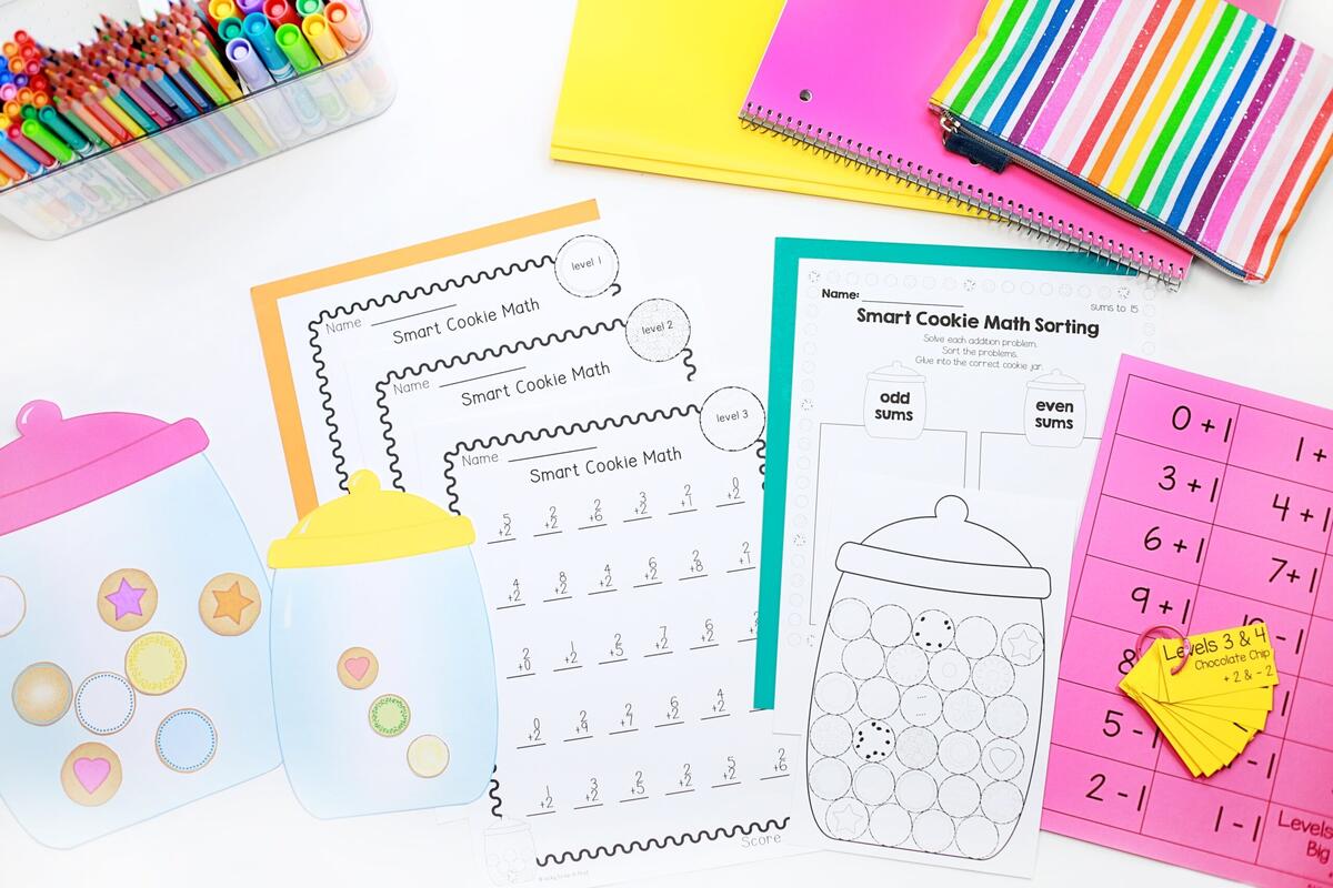 Smart Cookie Math A Program To Master Basic Math Facts With Sheets Smart Cookie Math A Program To Master Basic Math Facts With Sheets