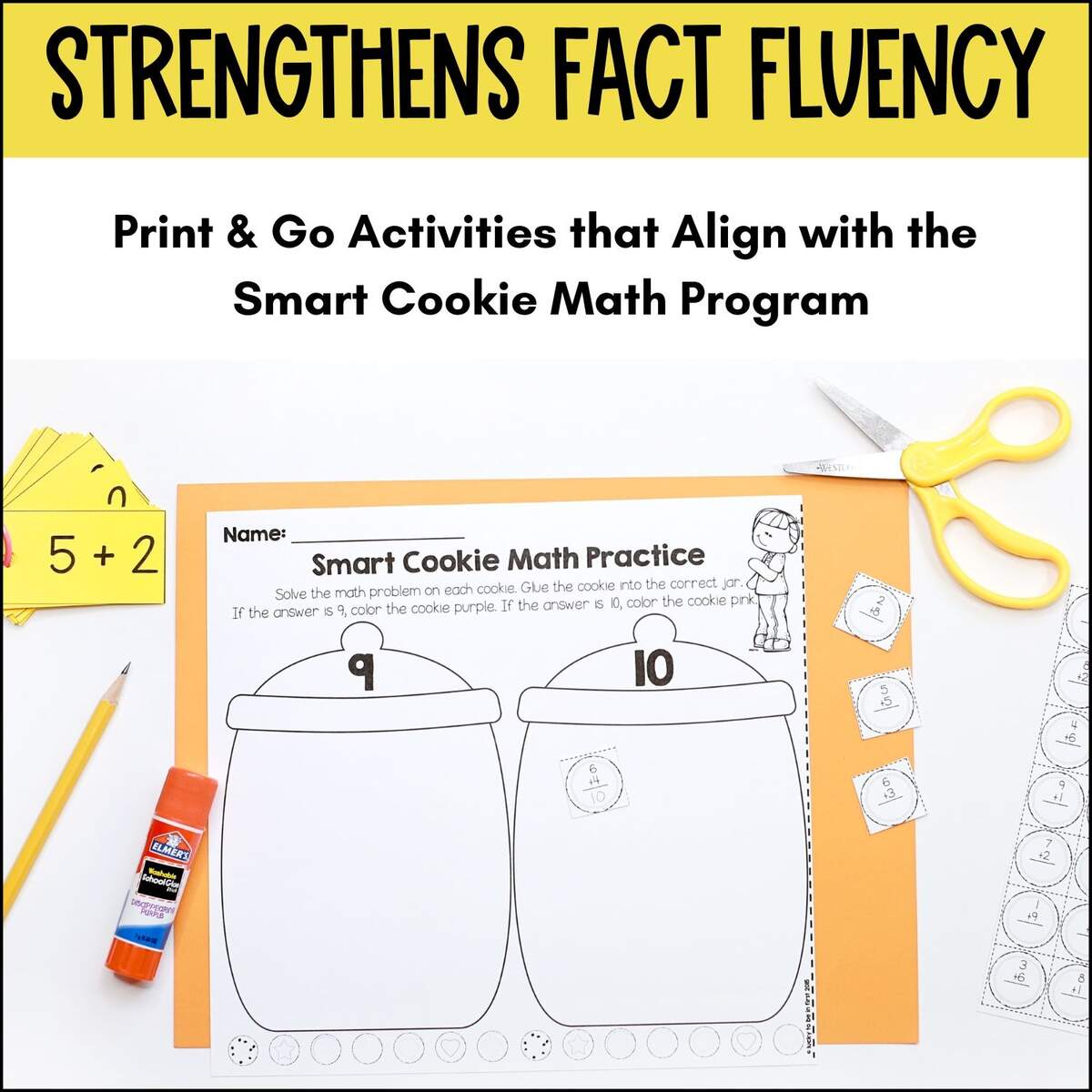Smart Cookie Math Addition Subtraction Printables Shop Lucky Learning With Molly Lynch Smart Cookie Math Addition Subtraction Printables Shop Lucky Learning With Molly Lynch