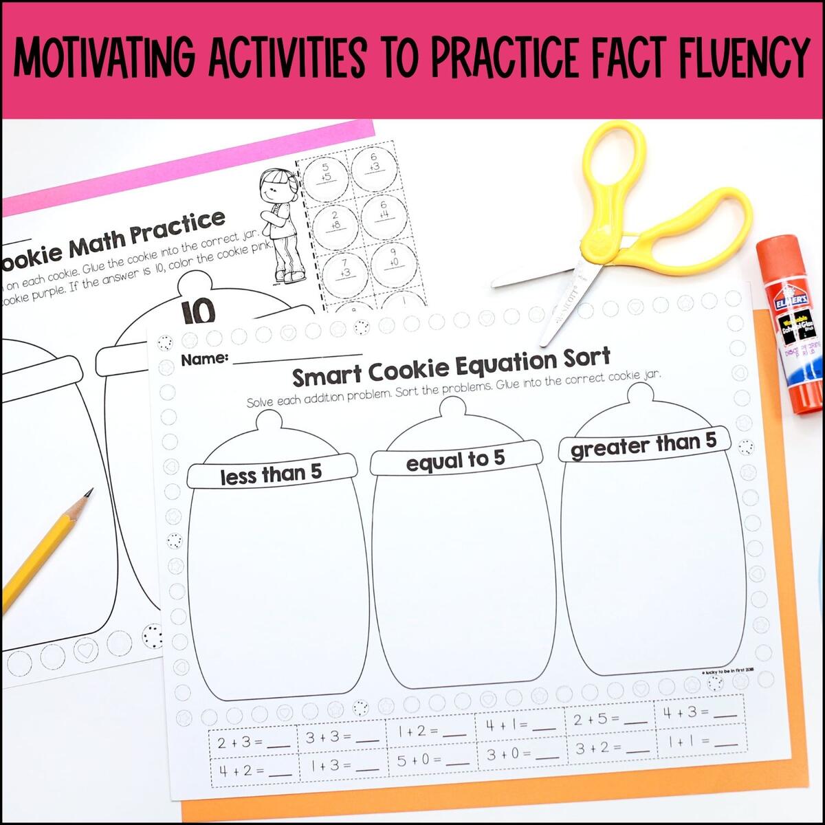 Smart Cookie Math Addition Subtraction Printables Shop Lucky Learning With Molly Lynch Smart Cookie Math Addition Subtraction Printables Shop Lucky Learning With Molly Lynch
