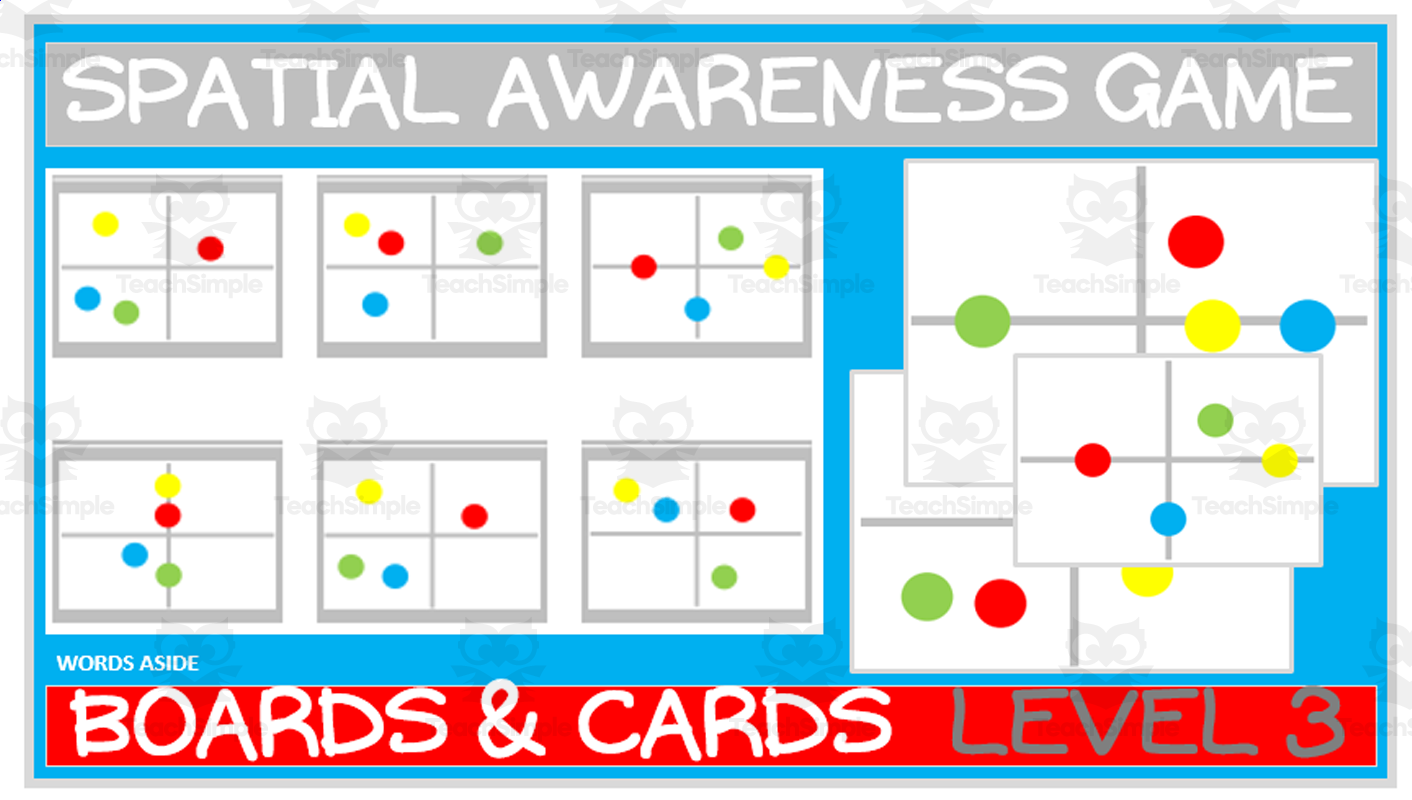 Spatial Awareness Perception Game LEVEL 3 By Teach Simple Spatial Awareness Perception Game LEVEL 2 By Teach Simple