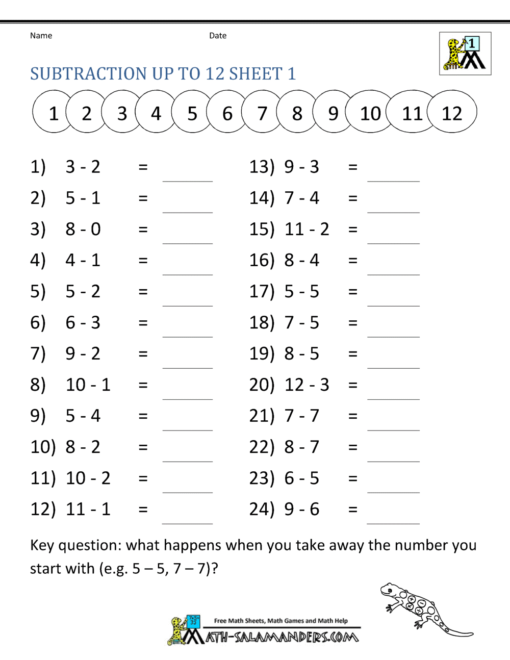 Addition Printout 1st Grade Math Worksheet Catholic