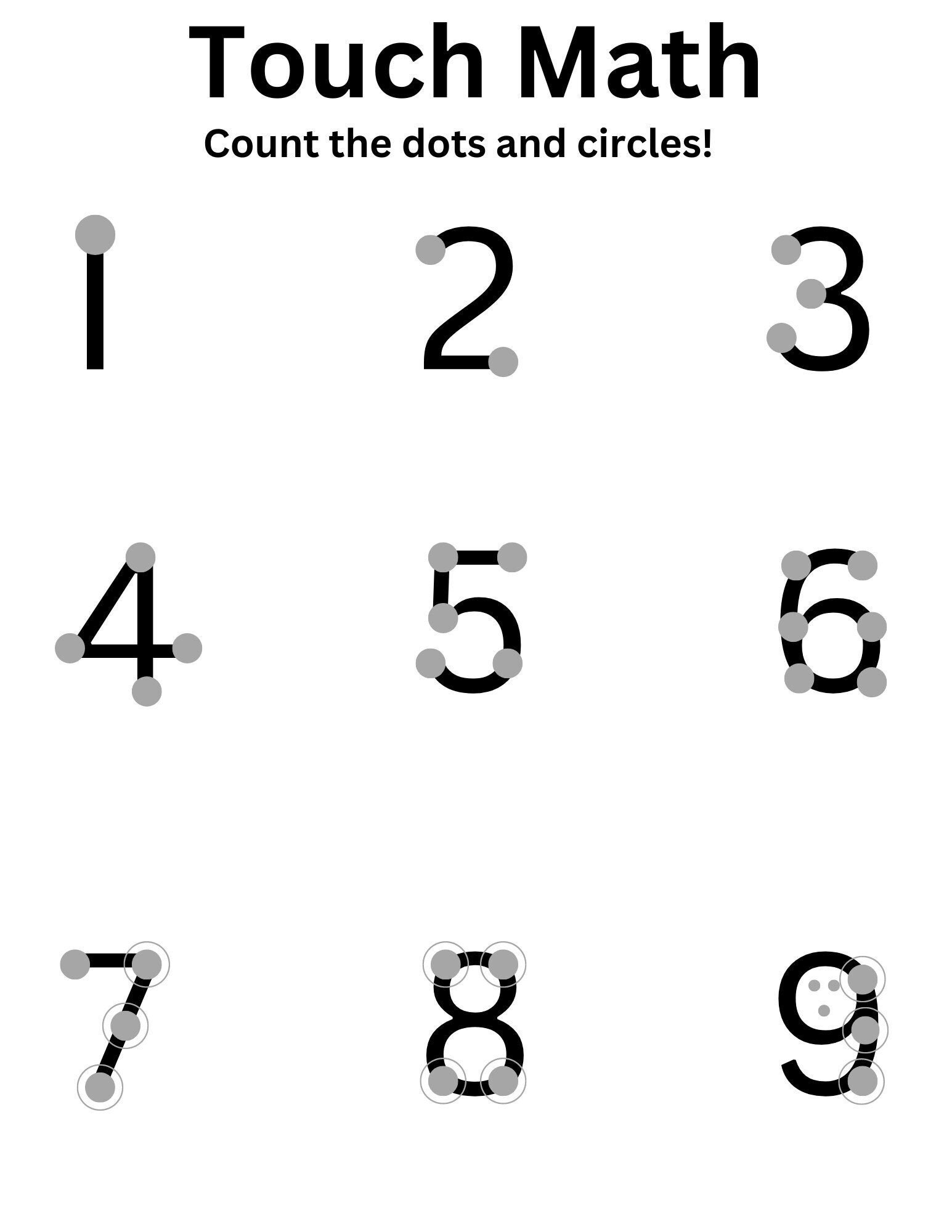 Subtraction Touch Points Math Worksheets Library Subtraction Touch Points Math Worksheets Library