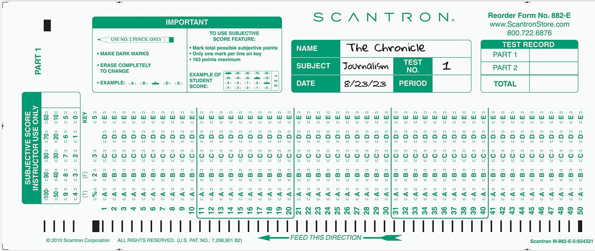 Testing The SAT The Harvard Westlake Chronicle