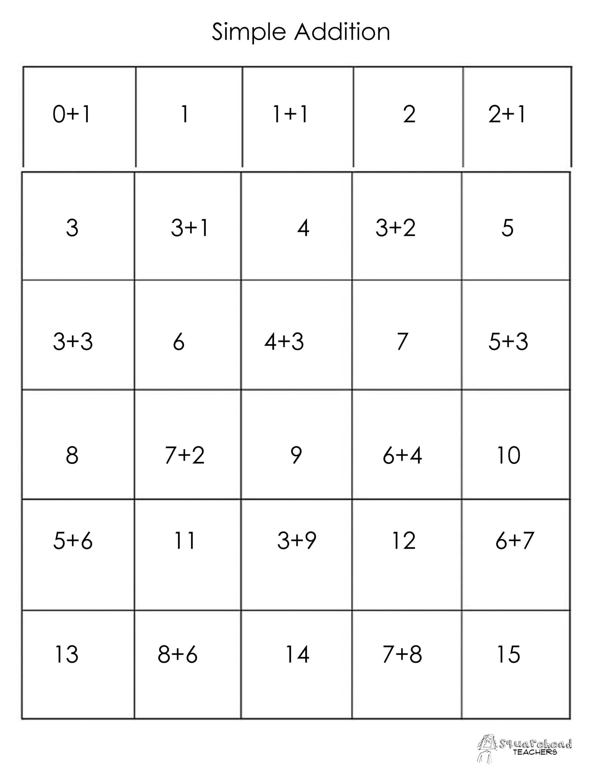 Thanksgiving Math Memory Game Free Printable Squarehead Teachers Pumpkin Teen Numbers Bump Game Free Printable