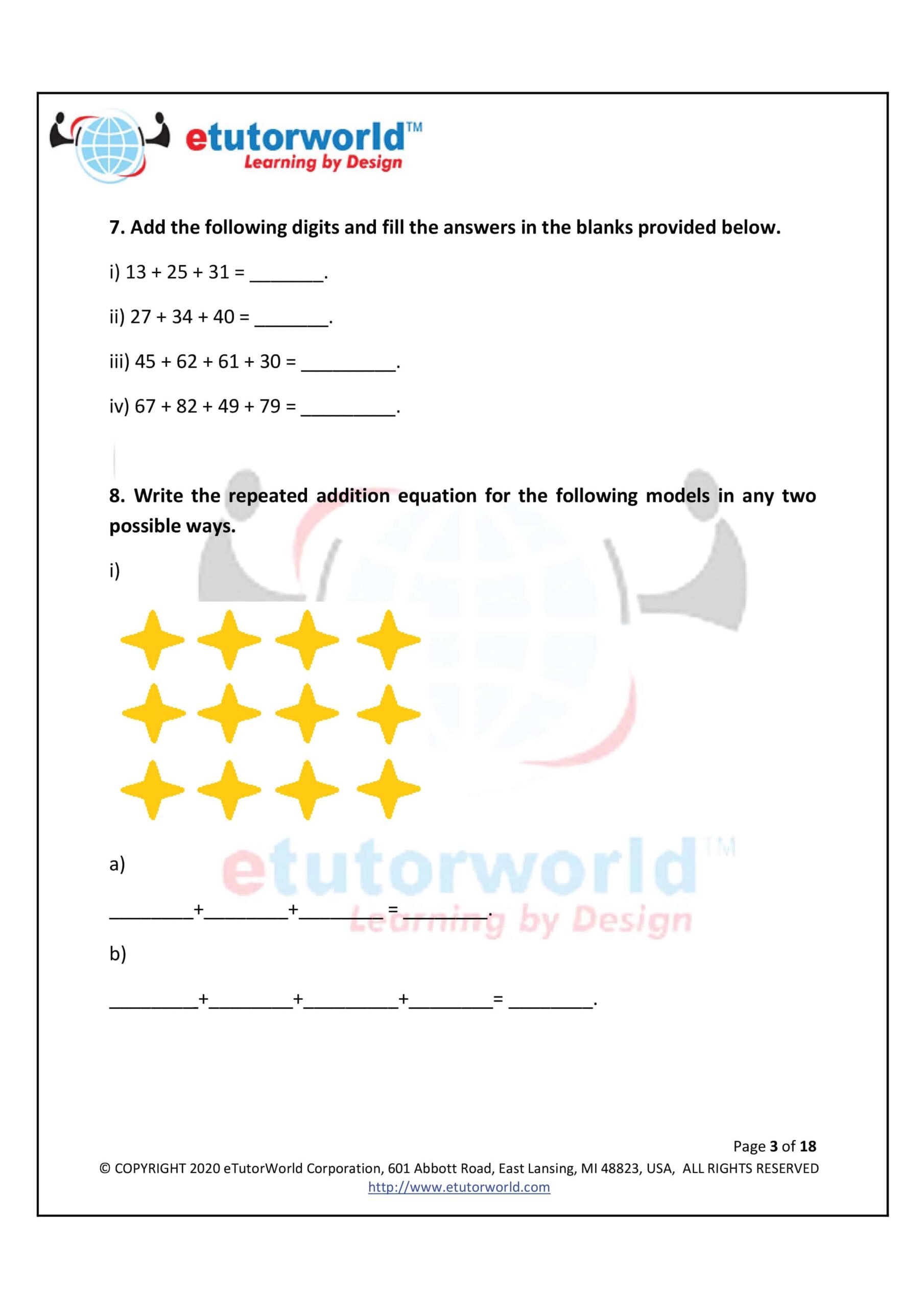 The Best Free 3rd Grade Math Resources Complete List Mashup Math Worksheets Library