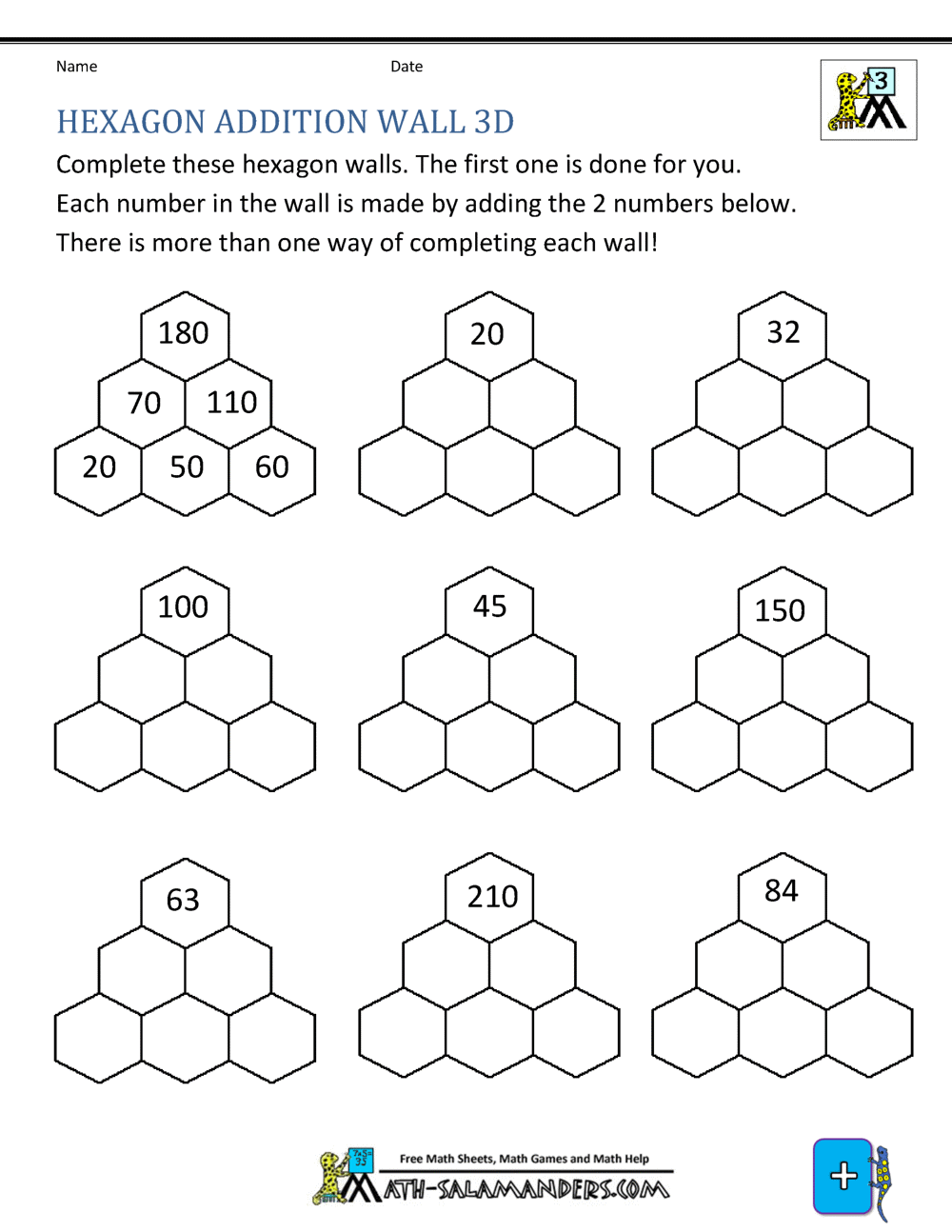 Third Grade Addition Worksheets Math Worksheets Superstar Worksheets