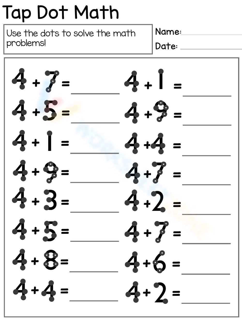 Grade 8 Math Worksheets