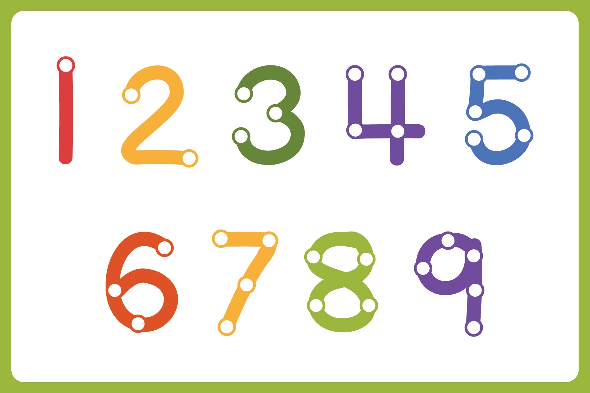 TouchMath Numbers 1 9 10 Free PDF Printables Printablee Touch Math Worksheets