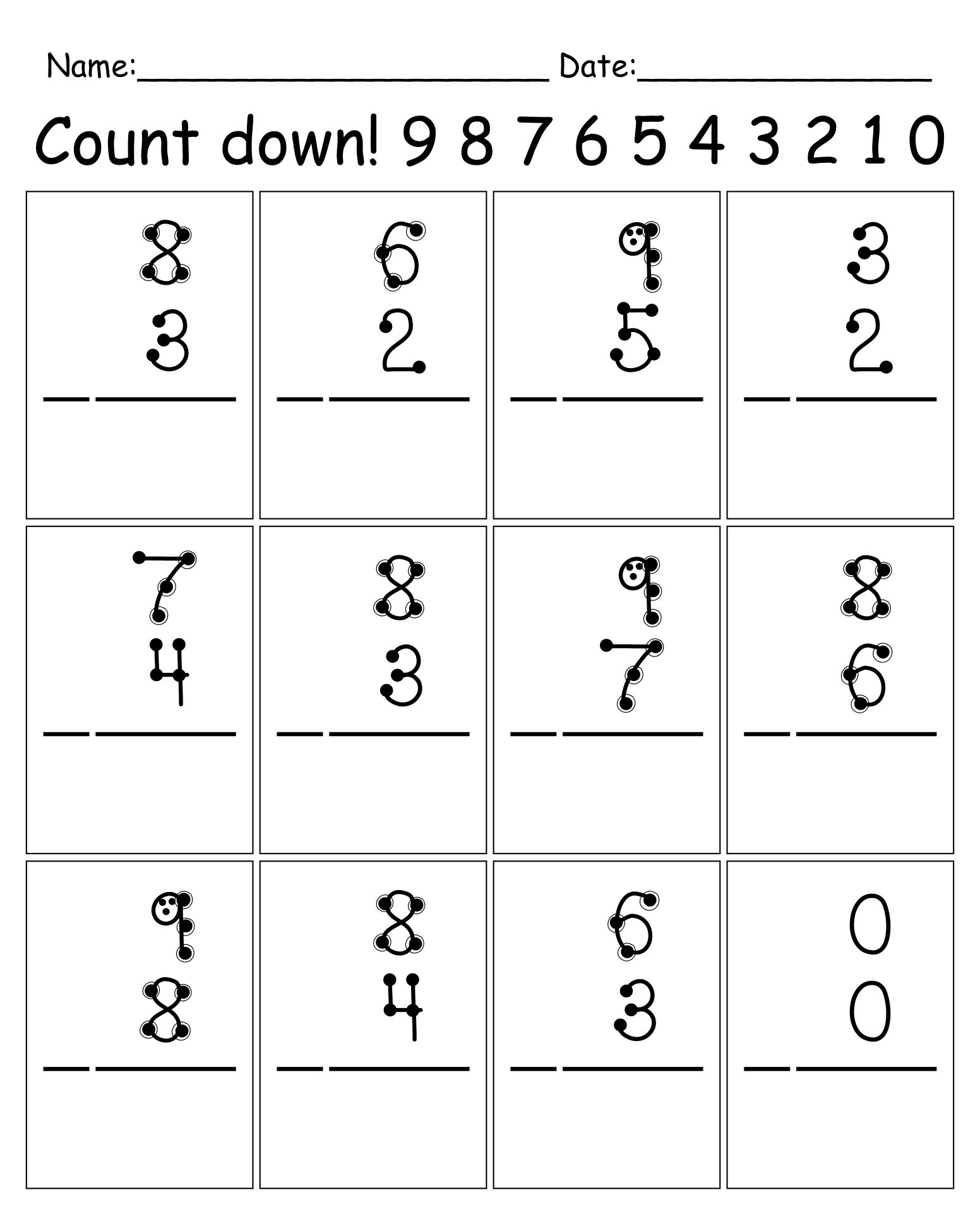 TouchMath Numbers 1 9 10 Free PDF Printables Printablee Worksheets Library TouchMath Numbers 1 9 10 Free PDF Printables Printablee Worksheets Library