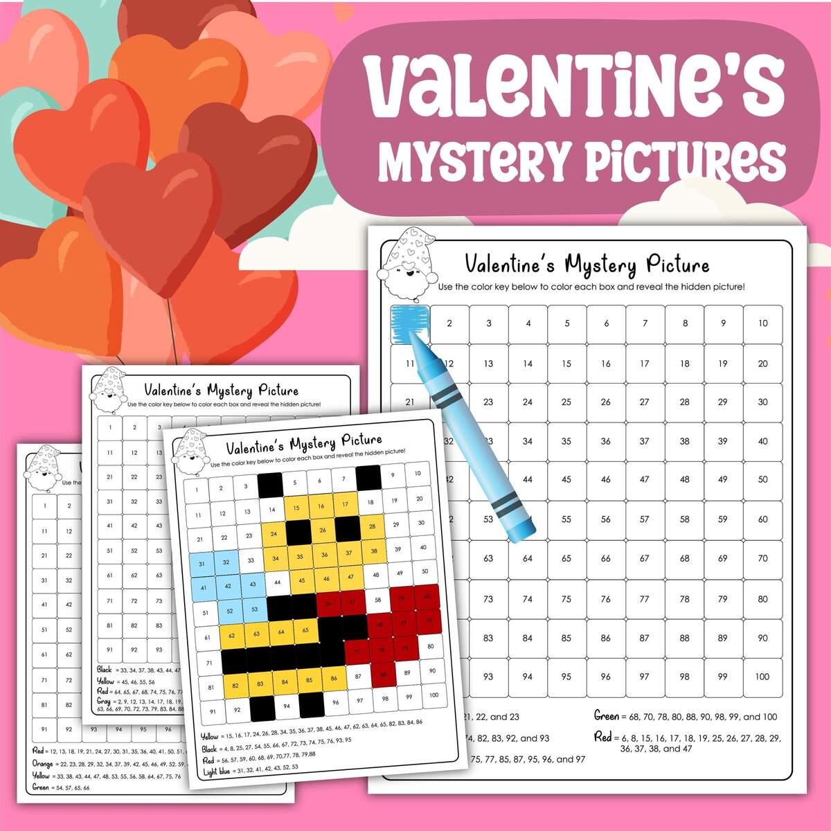 Valentines Day Holiday Worksheets Hidden Pictures Coloring Activity Sheet Etsy Valentines Day Holiday Worksheets Hidden Pictures Coloring Activity Sheet Etsy